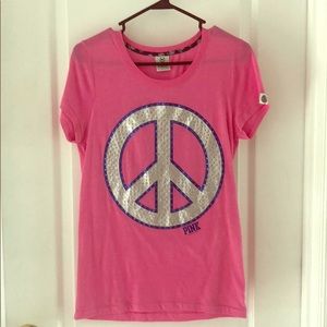 Victoria Secret Pink Bling Tee